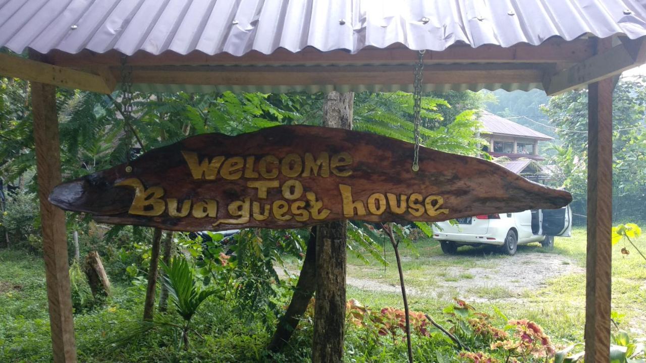 Bua Guesthouse Tangkahan المظهر الخارجي الصورة